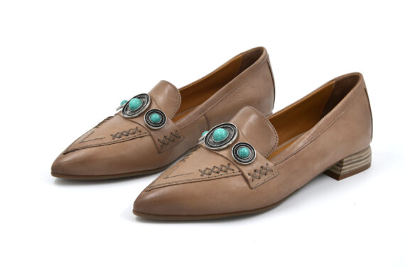 MJUS KOŽNE CIPELE T98130 301-6020