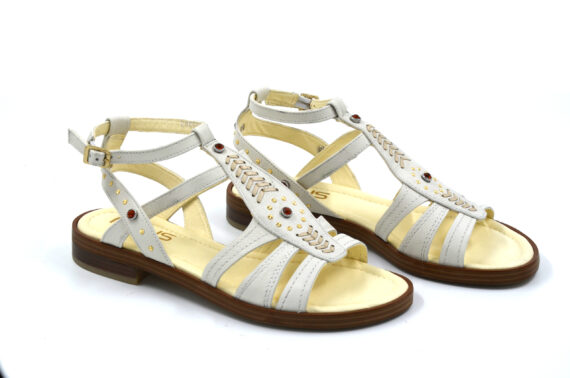 MJUS KOŽNE SANDALE L80004/102-0001